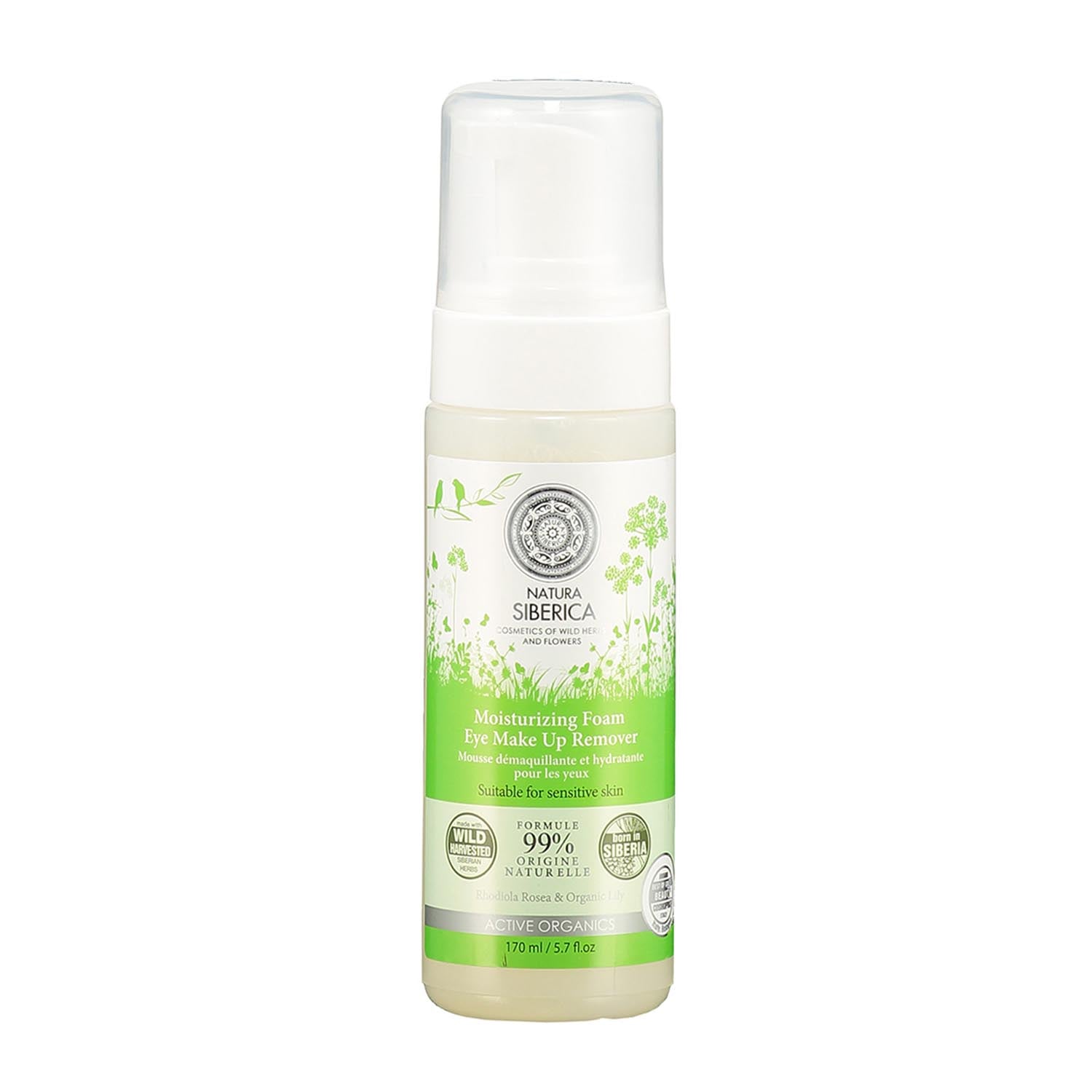 Natura Siberica Moisturizing Espuma Desmaquillante Piel Sensible 170Ml